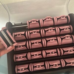 Remington T/Studio Collection 19 Hot Rollers H-2050 Flocked Clip Hair Curlers